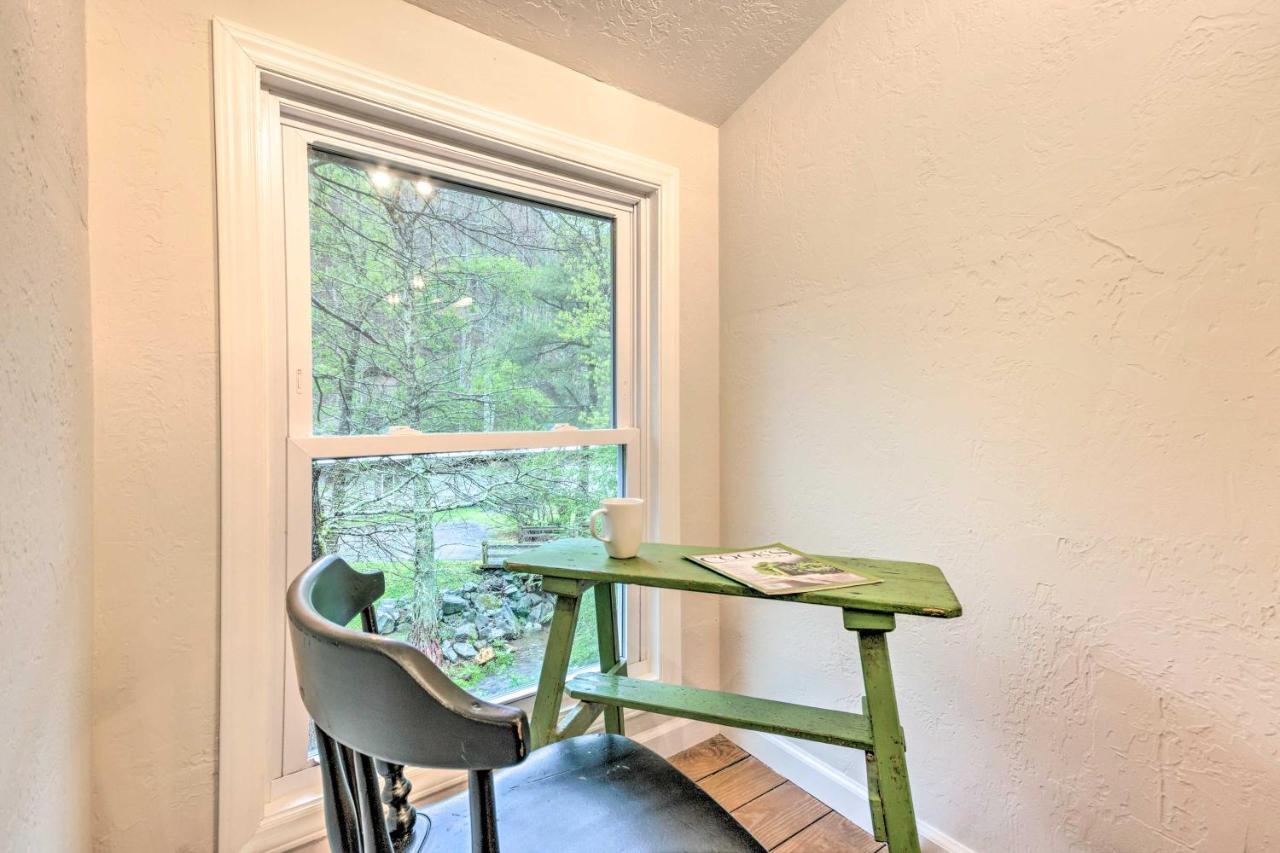 Upscale Rustic Duplex On Stream, Near Blowing Rock Exterior foto